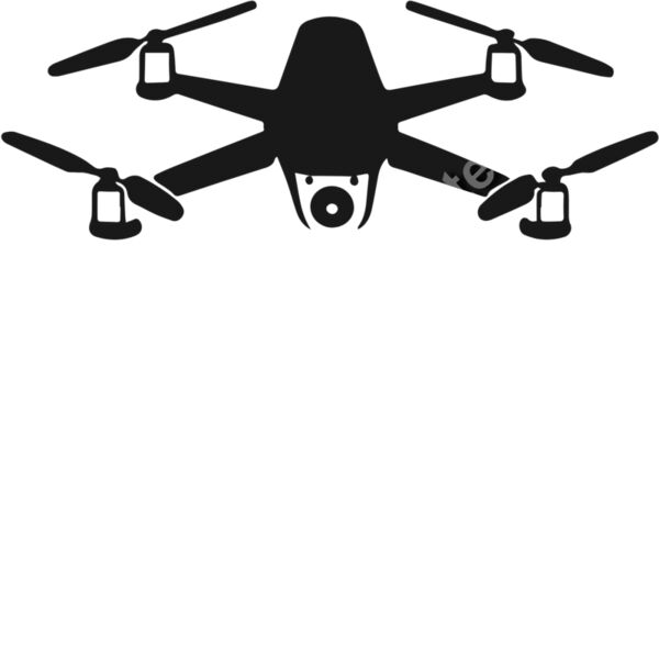 Drone Front View Black Thumbnail